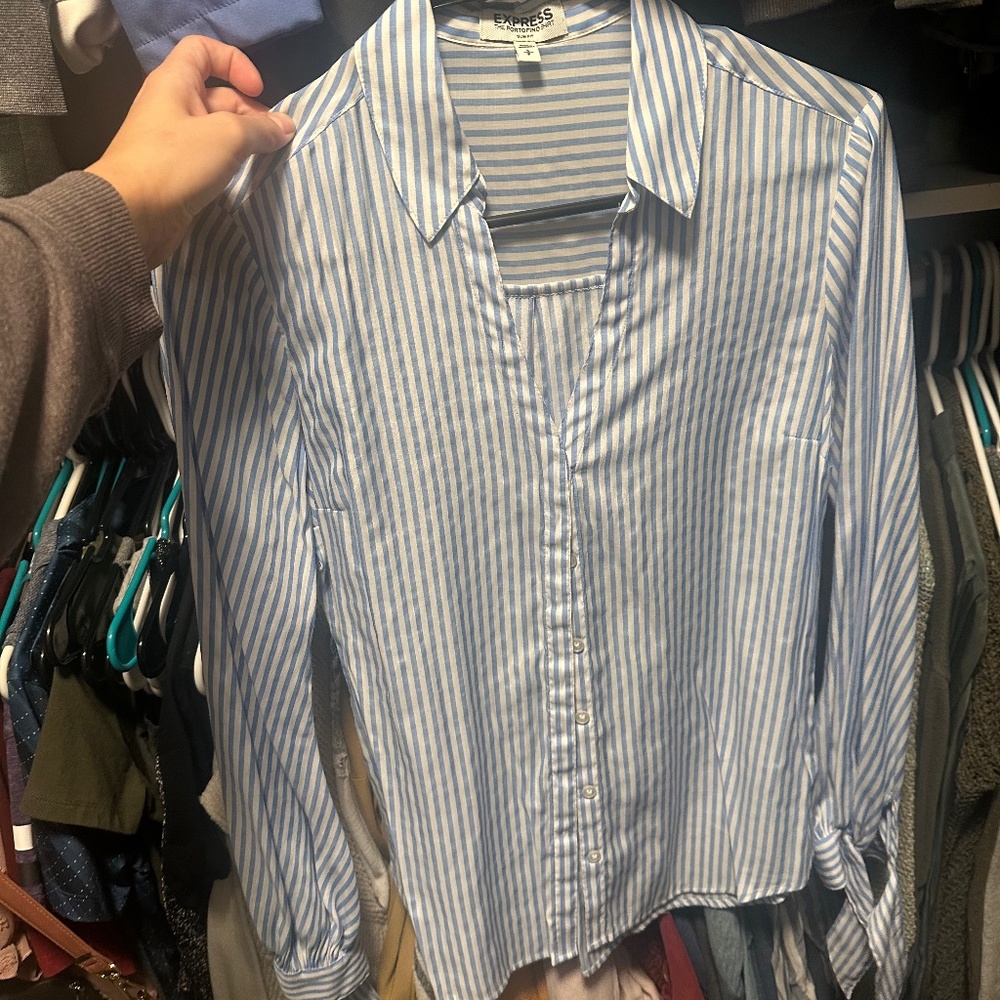 Express button up